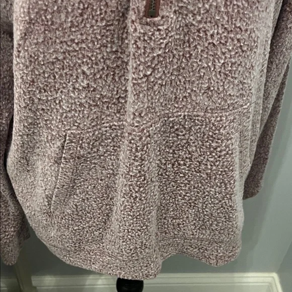Nine Britton Dusty Rose Quarter-Zip Sweatshirt Stitch Fix - Picture 4 of 5